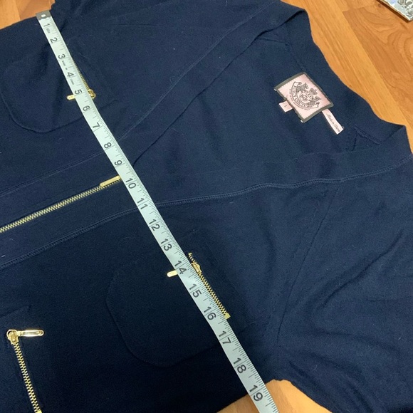 NWOT Juicy Couture Cardigan Zipper Sweater - Picture 4 of 6